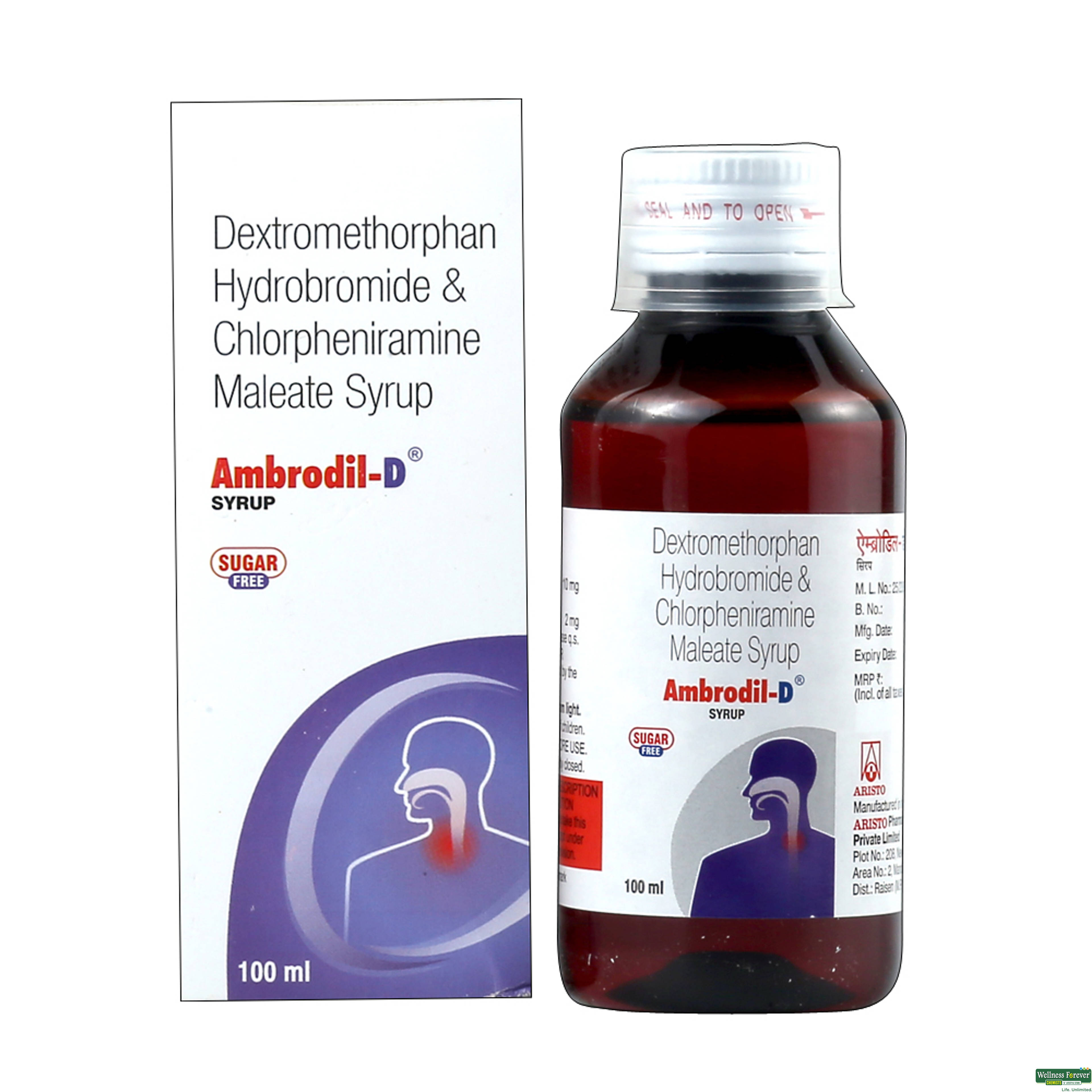 AMBRODIL-D SYP 100ML-image